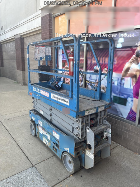 2019 Genie GS-1930 Fixed rails with chain Entry