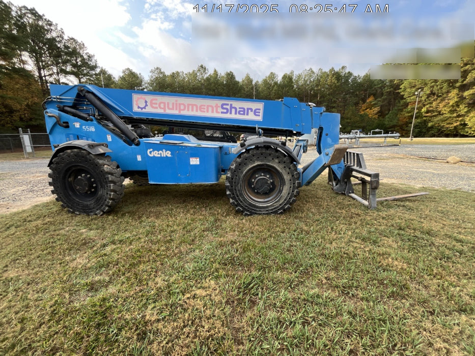 2017 Genie GTH-1056 Genie GTH1056, Solid Tires, 60" carriage, Open ROPS