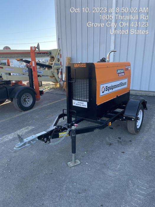 2021 Lincoln Electric Vantage 322 Vantage 322 Ready Pak 3 w/ Decals, ORANGE (includes trailer, cable rack, fender light kit) NO Telematics