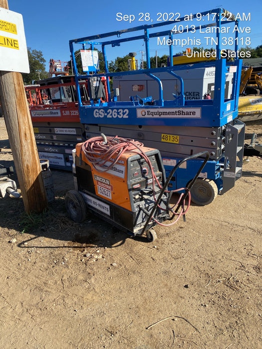 2021 Lincoln Electric Ranger 305 LPG LPG One-Pak (includes undercarriage, tank holder & tank strap) ORANGE