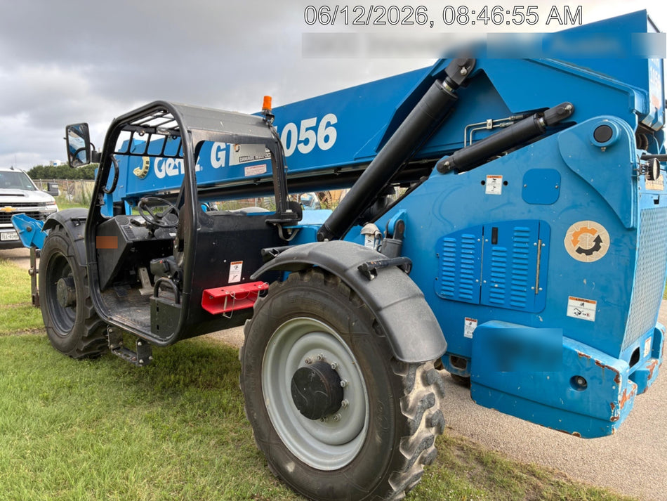 2018 Genie GTH-1056 GTH-1056 w/Open ROPS, FF Tires, Work Lights, 60" carriage/forks, cab mesh, beacon