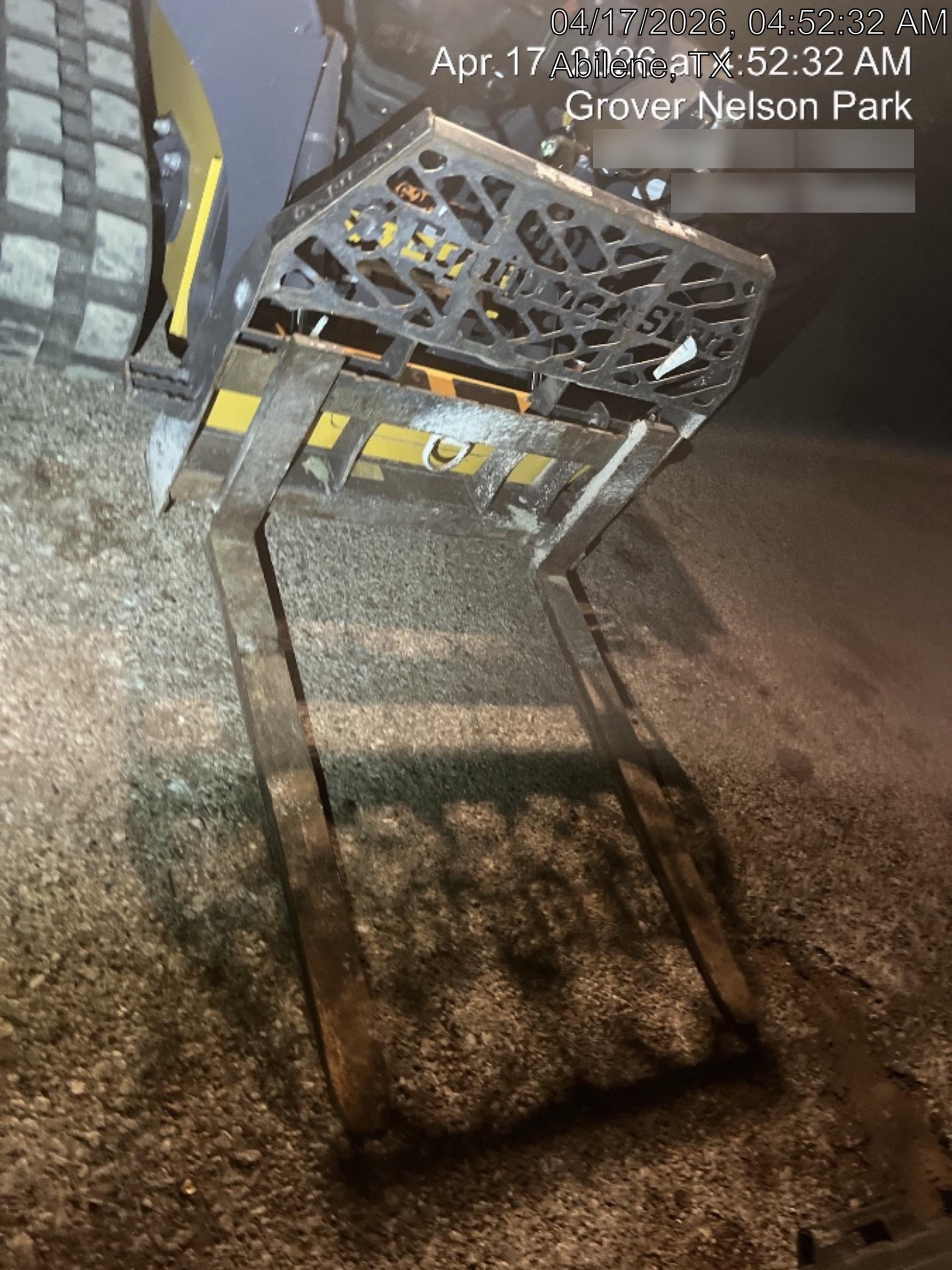 2021 PALADIN 48" Pallet Fork Assembly