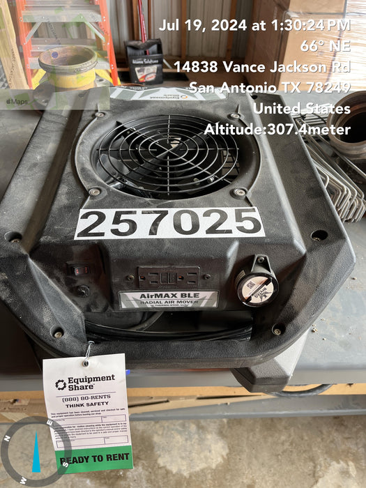 2022 PHOENIX AirMAX Radial Air Mover