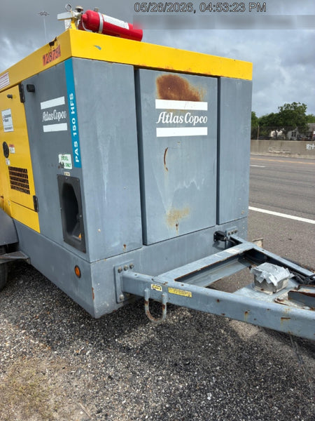 2020 ATLAS COPCO PAS 150 HF CS Enclosed