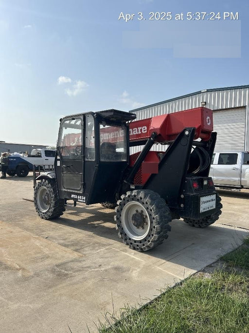 2019 Manitou MTA6034 Manitou MTA6034 Cab/Heat/Air, LED Work Lights, Solid Tires, Beacon, Auxiliary Hydraulics, 48" Carriage and 48" Forks