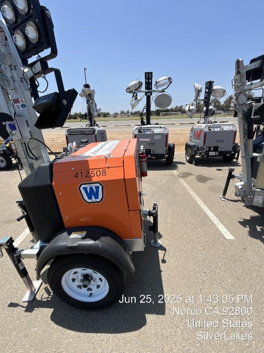 2024 Wanco WLTT-4MM4K Diesel, Deep Sea Controller, Shore Power Plug, Auto Start, (4) 350W LED Floodlights, 4kW Generator, 60 Gal Fuel Tank, 2" Ball, T3