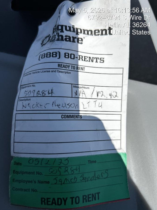 2025 WACKER NEUSON LTT4