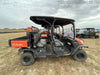 2021 Kubota RTV-X1140W-H Plastic Canopy, Windshield Acrylic Clear, LED Strobe Light, Wire Harness Kit, Back up Alarm