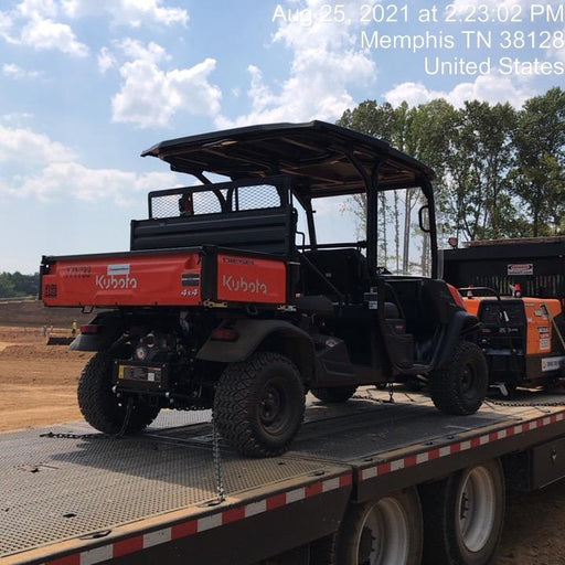 2021 Kubota RTV-X1140W-H Plastic Canopy, Windshield Acrylic Clear, LED Strobe Light, Wire Harness Kit, Back up Alarm