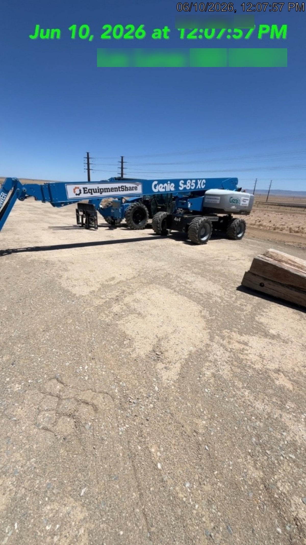 2022 GENIE S-85 XC