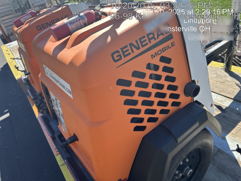 2024 Generac MLT2 Diesel, Flex Switch 120V Input, Powerzone Controller, 
(4) 320W LED Lights, 4kW Generator, 39.9 Gal Fuel Tank, 2" Ball, T3