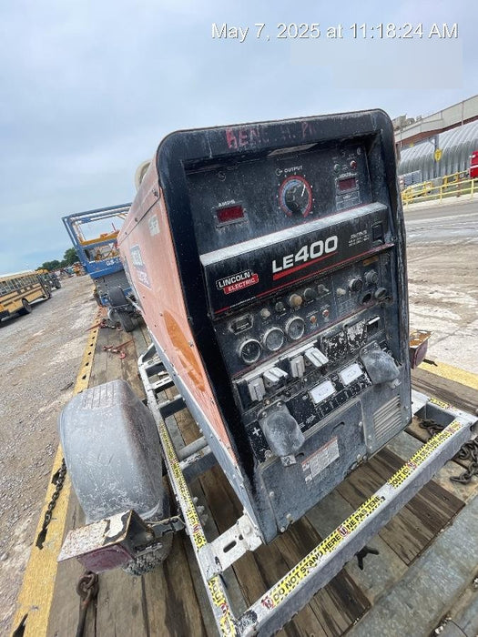 2022 Lincoln Electric LE400 Kubota V1505, Trlr, Cable Rack, Light Kit, ES Decals, T3