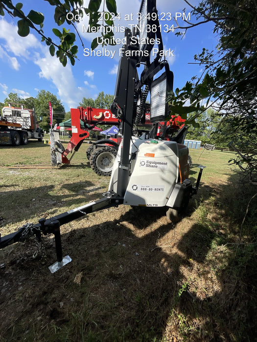 2023 Generac MLT2 Diesel, Flex Switch 120V Input, Powerzone Controller, 
(4) 320W LED Lights, 4kW Generator, 39.9 Gal Fuel Tank, 2" Ball, T3