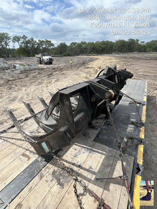 2021 FLECO 120" Grapple Rake - Fleco