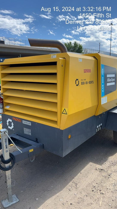 2022 ATLAS COPCO XAS 900
