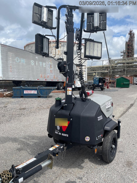2024 Wacker Neuson LTT4 Diesel, Kohler KDW702, Deep Sea Controller, Auto Start, LED 320W, Bypass Outlet, T3