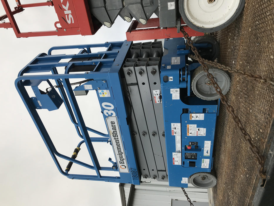 2018 Genie GS-1930 Genie GS-1930 w/Fixed Rail, Chain Entry