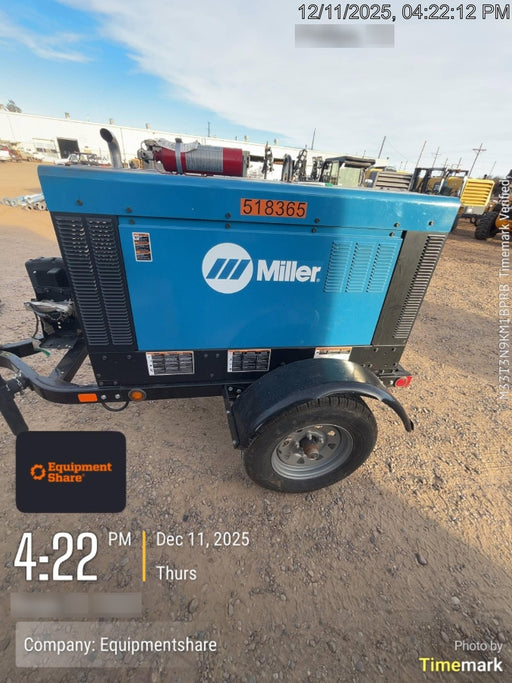 2025 MILLER ELECTRIC BIG BLUE 400