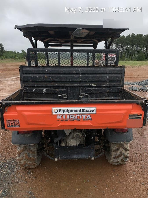 2020 Kubota RTV-X1140W-H 4wd Utility Cart, 4 Seat, Diesel, LED Strobe, Windshield Tempered Glass, Plastic Canopy, Wire Harness Kit, Backup Alarm
