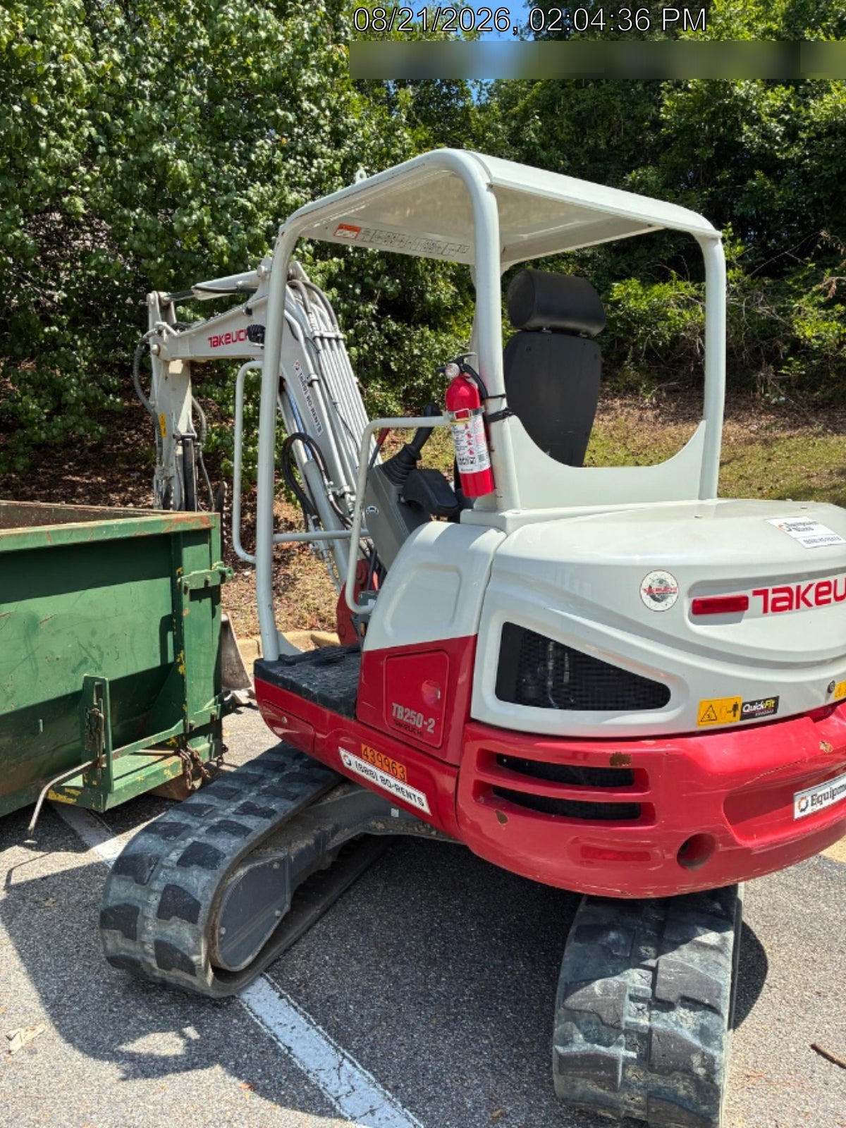 2024 TAKEUCHI TB250-2R