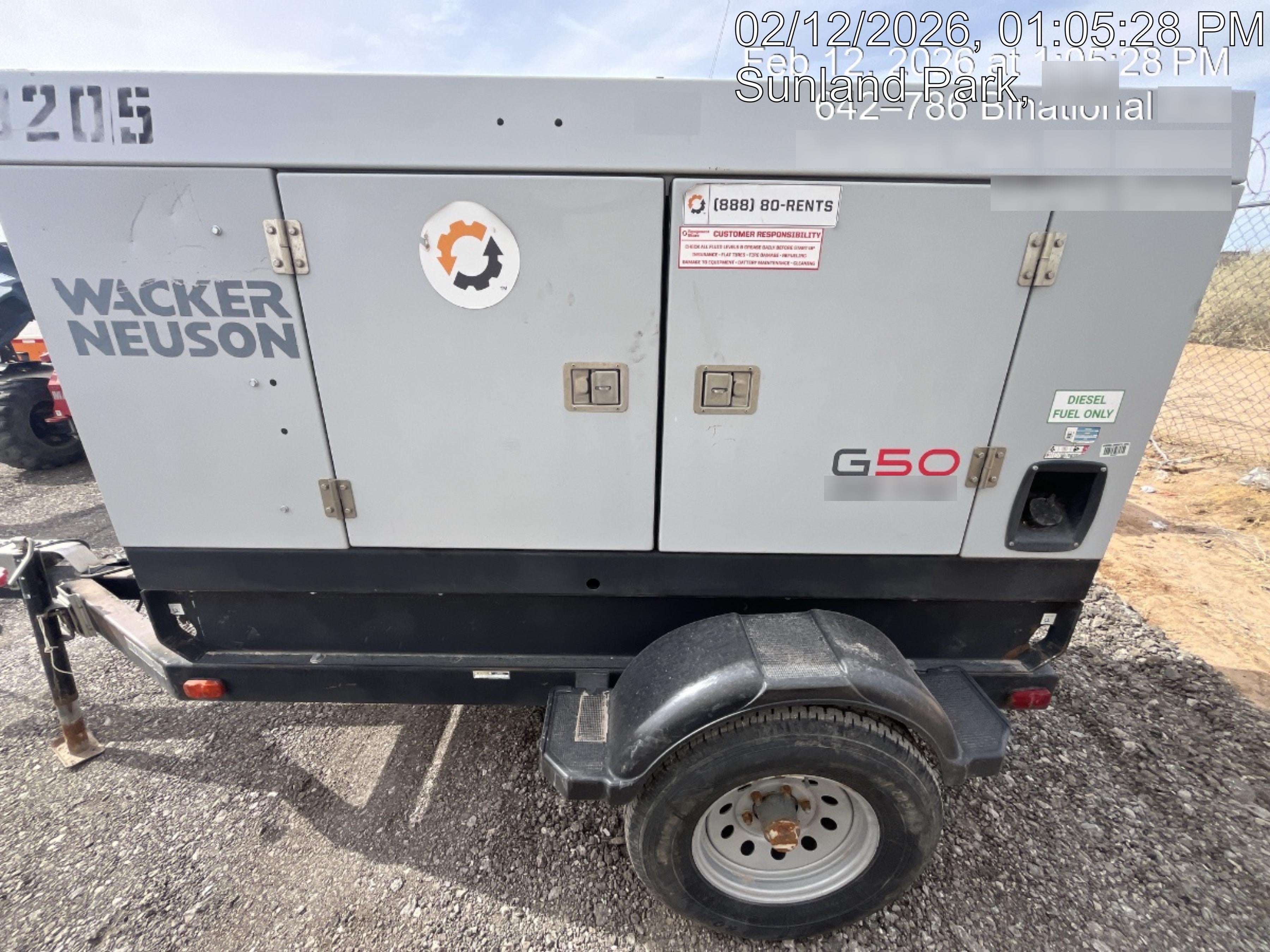 2018 WACKER NEUSON G50