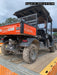 Kubota RTV-X1140W-H 4wd Utility Cart, 4 Seat, Diesel, LED Strobe, Windshield Tempered Glass, Plastic Canopy, Wire Harness Kit, Backup Alarm