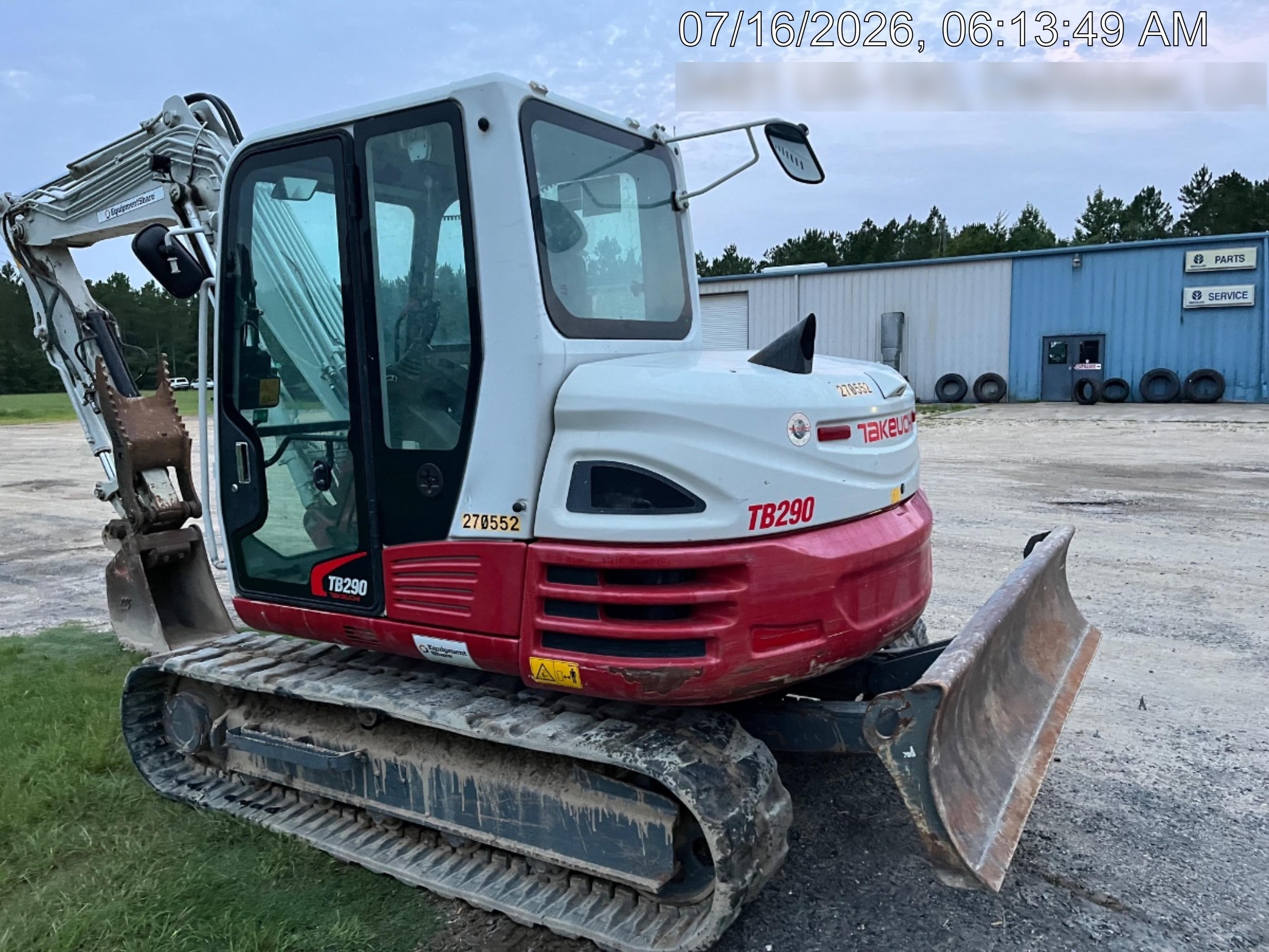 2022 TAKEUCHI TB290-CR