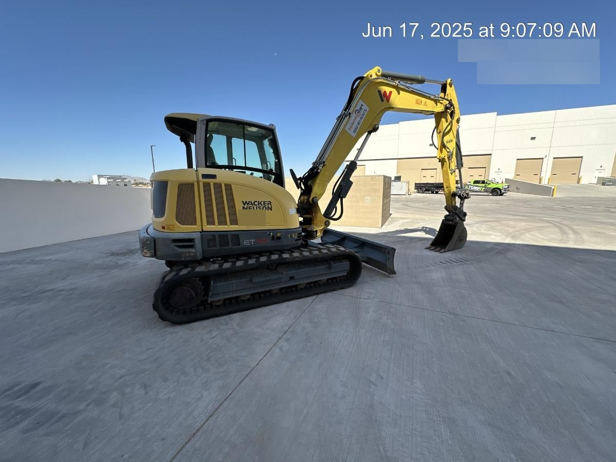 Wacker Neuson ET90 ET90 18K Excavator, Track, Cab, Bucket
