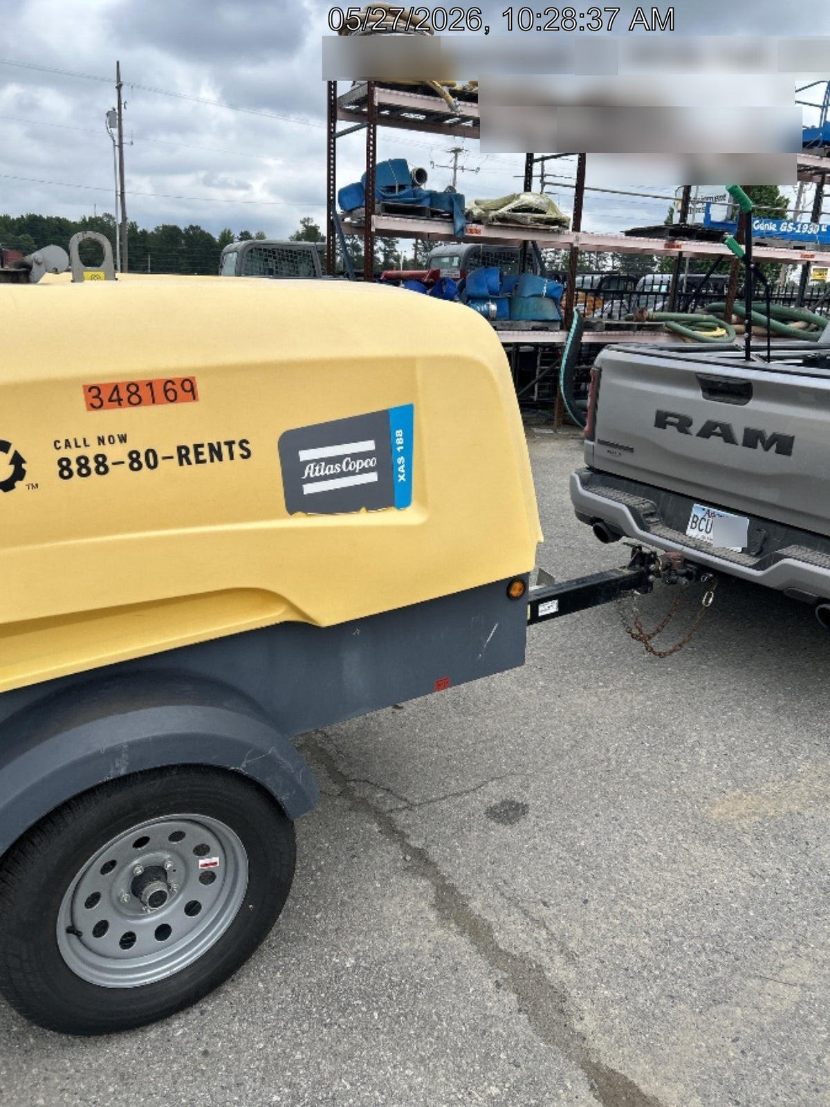 2023 ATLAS COPCO XAS188 CWK