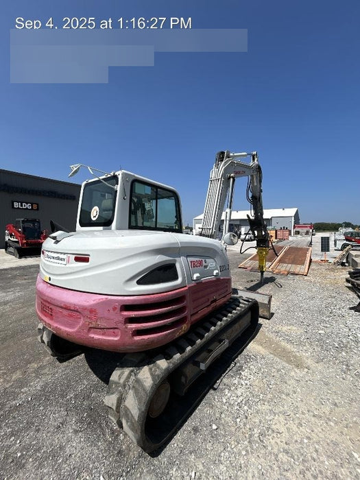2019 Takeuchi TB290 Takeuchi TB290 Cab/Heat/AC w/Rubber Tracks, Auxiliary Hydraulics, Dozer Blade, Manual QC, 18/24/36" Buckets, Hydraulic Thumb Installed