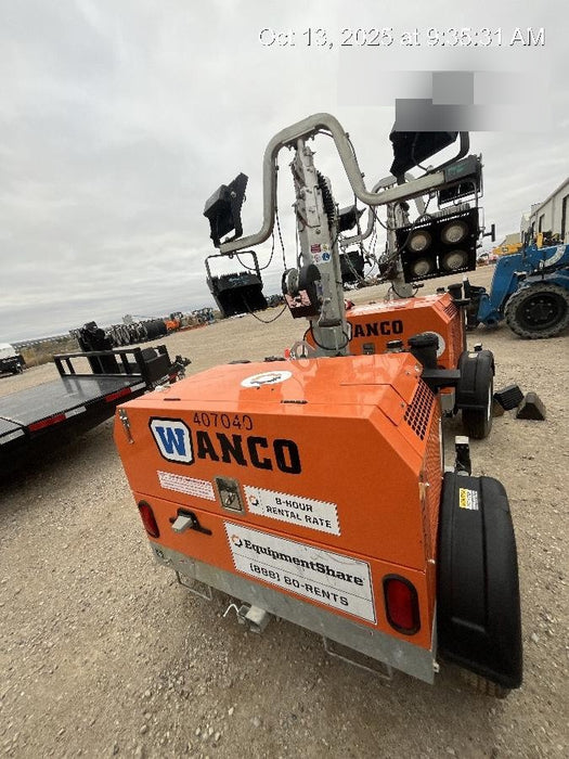 2024 Wanco WLTT-4MM4K Diesel, Deep Sea Controller, Shore Power Plug, Auto Start, (4) 350W LED Floodlights, 4kW Generator, 60 Gal Fuel Tank, 2" Ball, T3