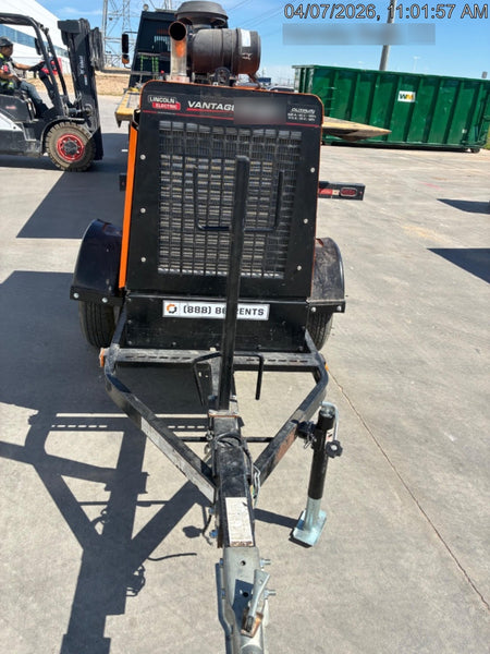 2022 Lincoln Electric Vantage 549X Crosslink Technology, Trailer Mounted, ES Decals, T3