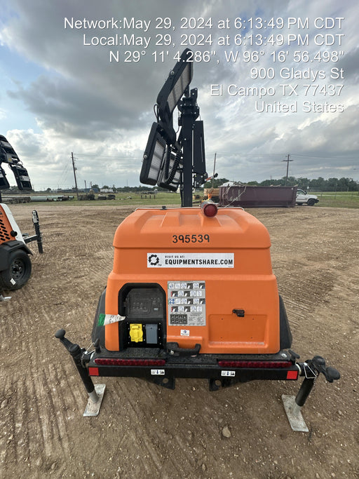 2024 Generac MLT2 Diesel, Flex Switch 120V Input, Powerzone Controller, 
(4) 320W LED Lights, 4kW Generator, 39.9 Gal Fuel Tank, 2" Ball, T3