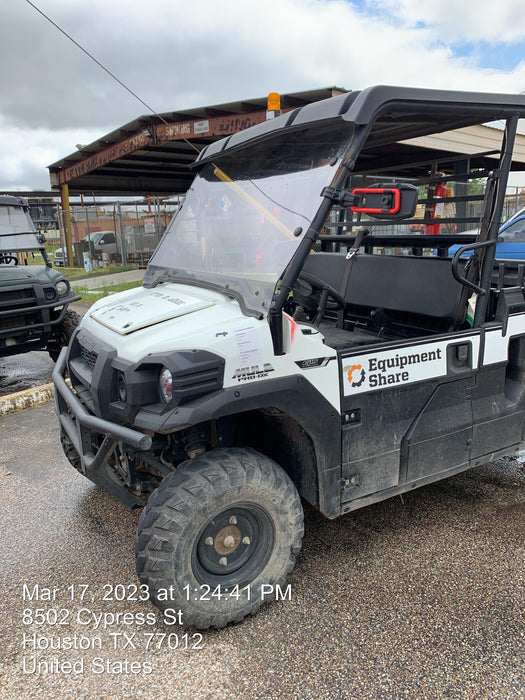 2019 Kawasaki MULE PRO-DX 3 Seater, Standard Options, Backup Alarm, Beacon, Plastic Hard Top, Poly Windshield, Horn Kit