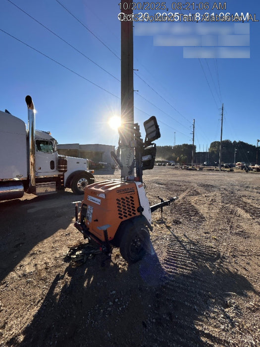 2023 Generac MLT2 Diesel, Flex Switch 120V Input, Powerzone Controller, 
(4) 320W LED Lights, 4kW Generator, 39.9 Gal Fuel Tank, 2" Ball, T3