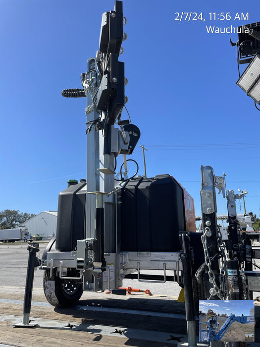 2023 Wanco WLTT-4MM4K Diesel, Deep Sea Controller, Shore Power Plug, Auto Start, (4) 350W LED Floodlights, 4kW Generator, 60 Gal Fuel Tank, 2" Ball, T3