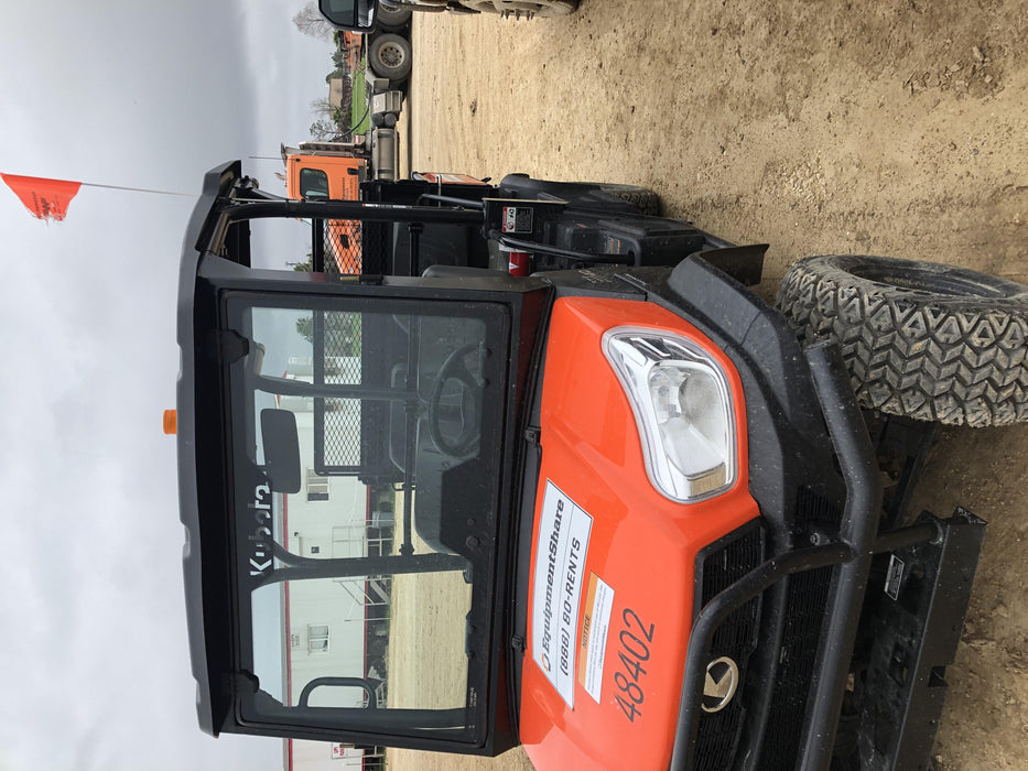 2019 Kubota RTV-X1140W-H 4WD, LED Strobe, Windshield Tempered Glass, Plastic Canopy, Wire Harness Kit, Backup Alarm
