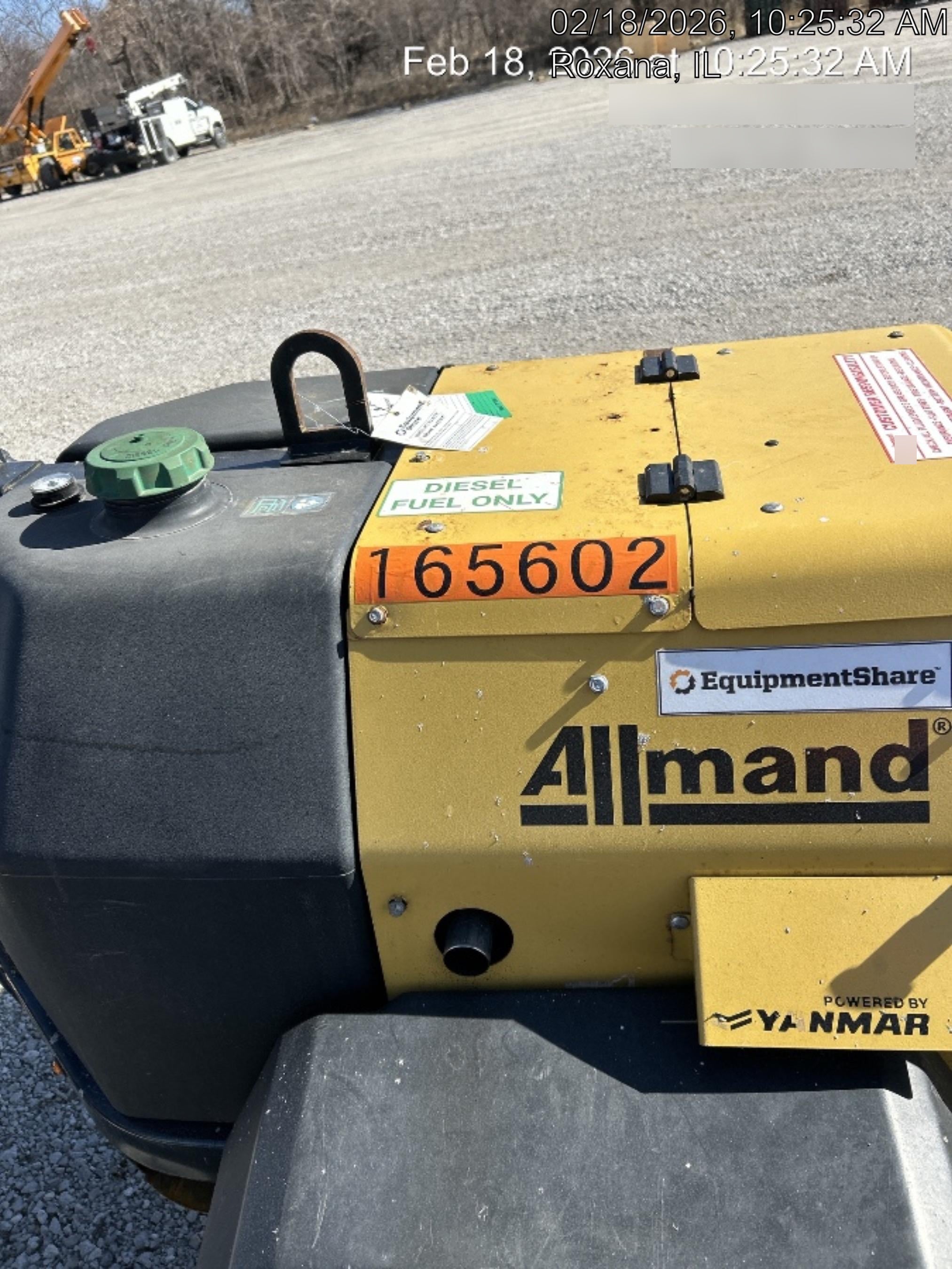 2021 Allmand NLV3GR (4) LED Light Fixture 350W, 23' Vertical Mast, 3kW Prime, Towable, Deep Sea L401, Leveling Jacks, Yanmar T4F 5.8hp