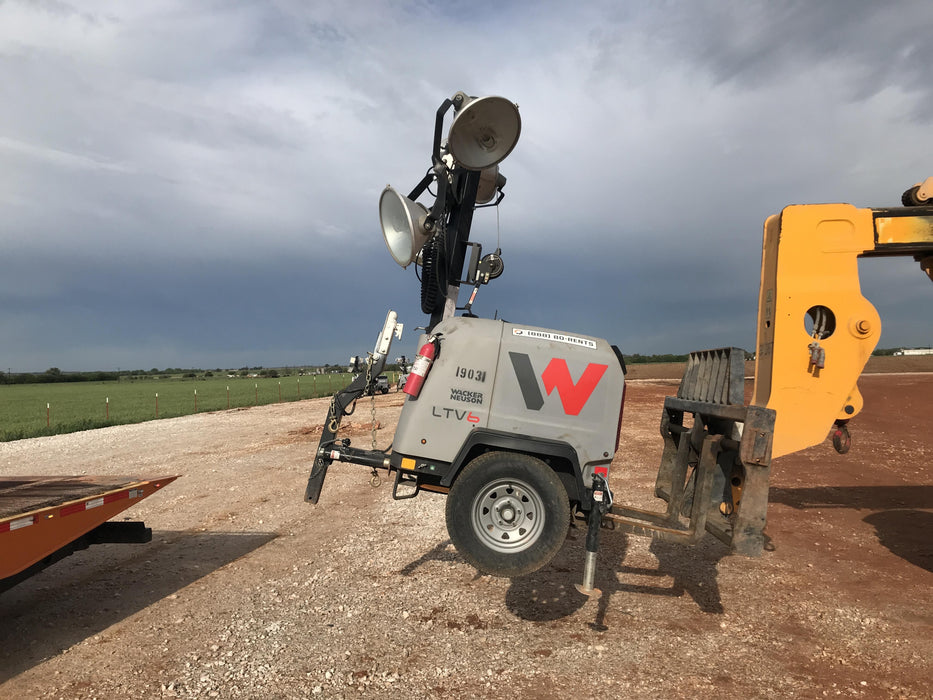 2018 Wacker Neuson LTV6L-MH Wacker Neuson LTV6L Mobile Light Tower w/Fuel Level Sensor Installed