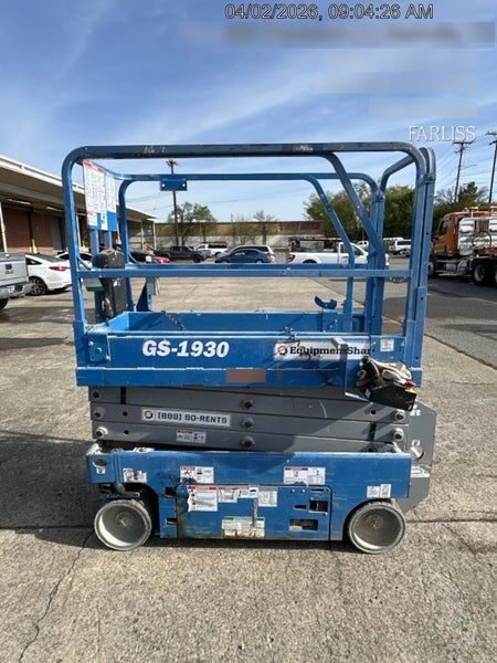 2020 Genie GS-1930 Fixed rails with chain entry gate - Pre A92.20