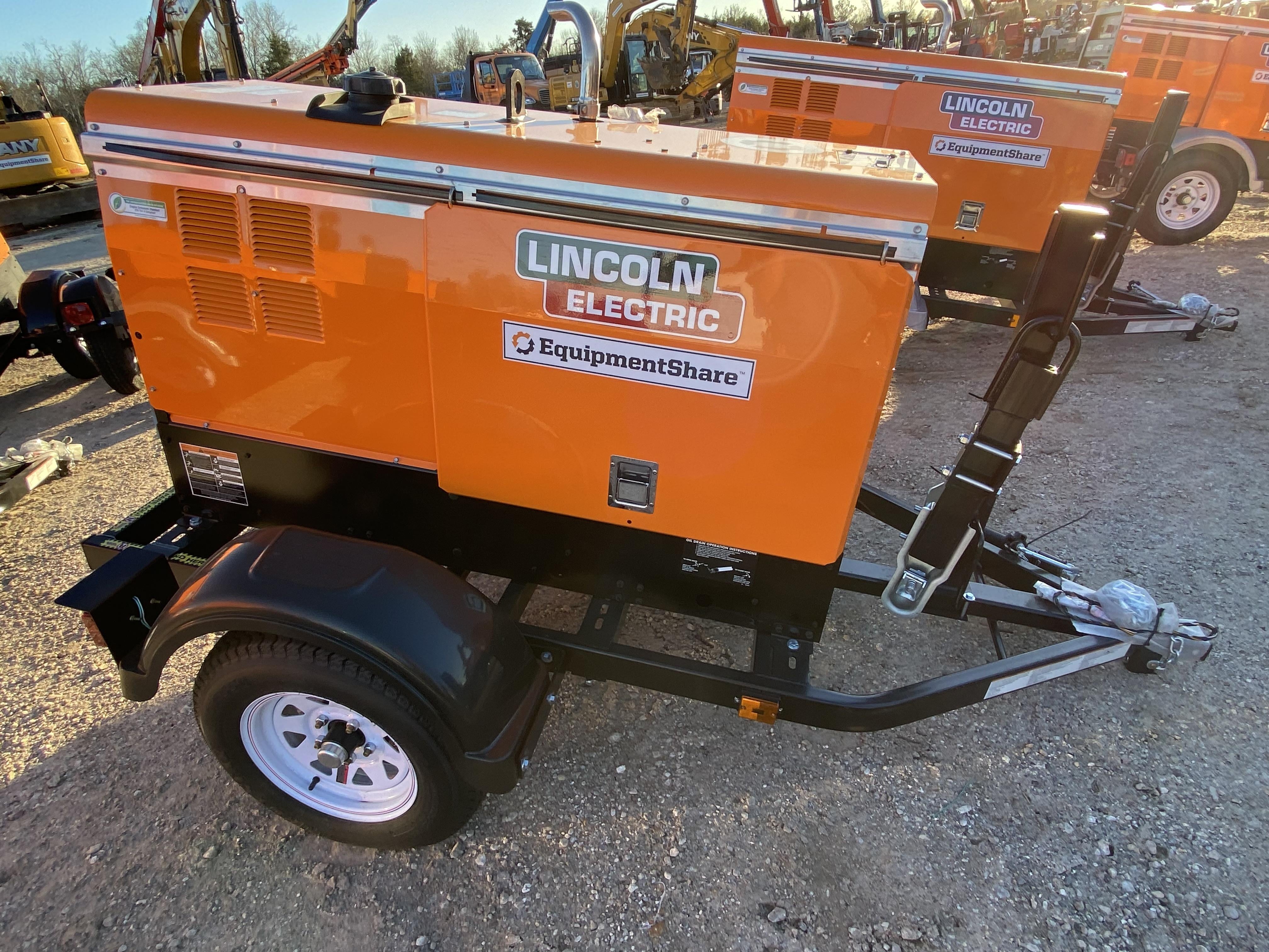 2022 Lincoln Electric LE400 Kubota V1505, Trlr, Cable Rack, Light Kit, ES Decals, T3