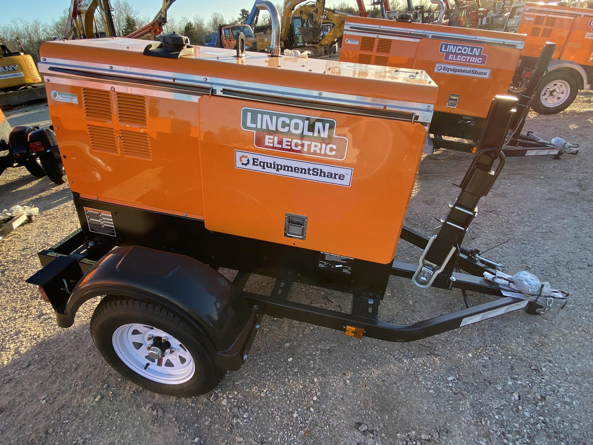 2022 Lincoln Electric LE400 Kubota V1505, Trlr, Cable Rack, Light Kit, ES Decals, T3