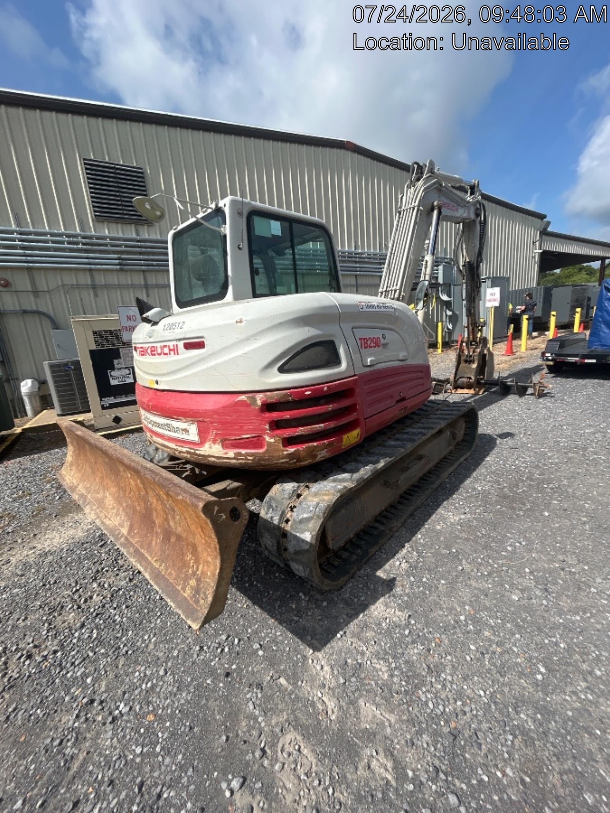 2020 Takeuchi TB290C Cab/Heat/Air, Rubber Tracks, Manual TAG QC