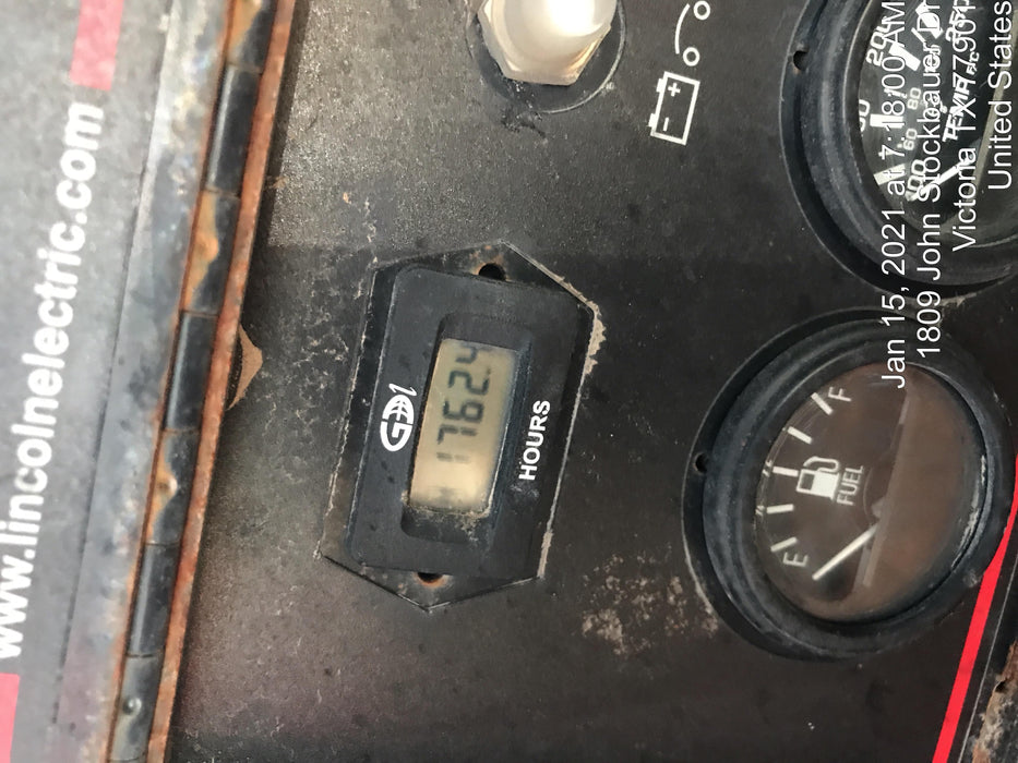 2018 Lincoln Electric Vantage 322 Lincoln Vantage 322 Welder Ready Pak 3 - Vantage 322, Trailer, Fender and light kit, Cable rack