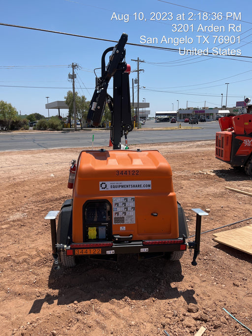 2023 Generac MLT2 Diesel, Flex Switch 120V Input, Powerzone Controller, (4) 320W LED Lights, 4kW Generator, 39.9 Gal Fuel Tank, 2" Ball, T3