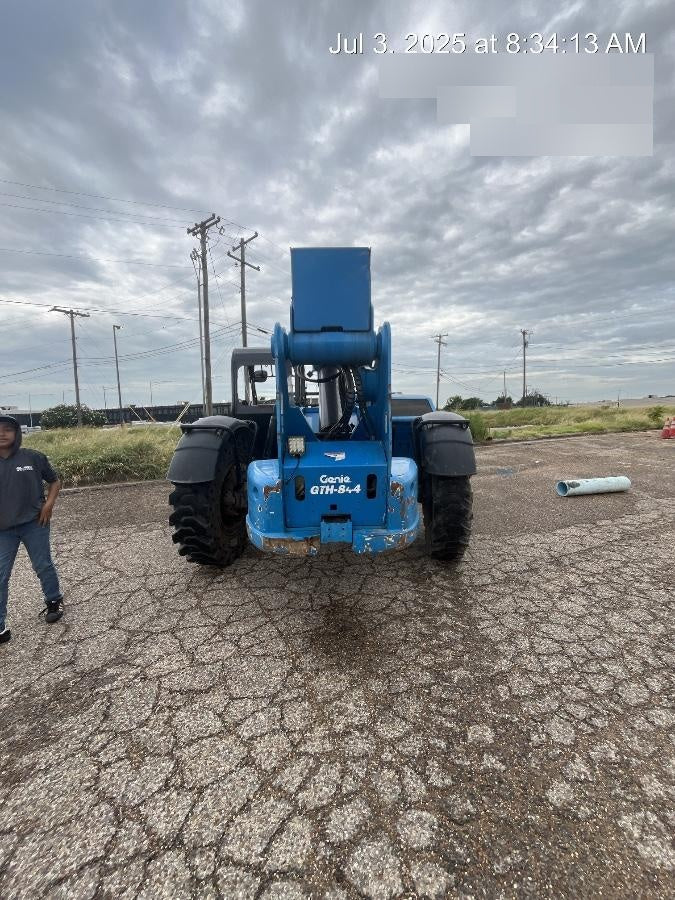 2017 Genie GTH-844 Genie GTH-844, Solid Tires, 60" carriage/forks, Open ROPS, Work Lights