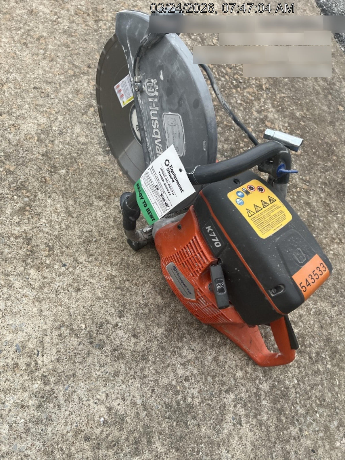 2025 HUSQVARNA K770