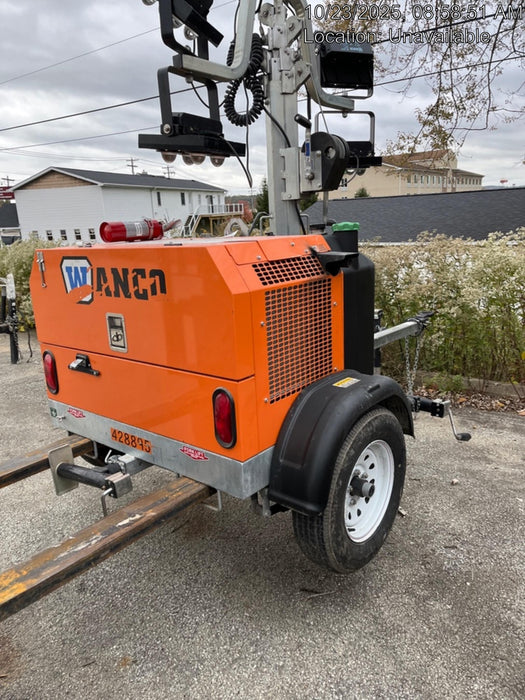 2024 Wanco WLTT-4MM4K Diesel, Deep Sea Controller, Shore Power Plug, Auto Start, (4) 350W LED Floodlights, 4kW Generator, 60 Gal Fuel Tank, 2" Ball, T3