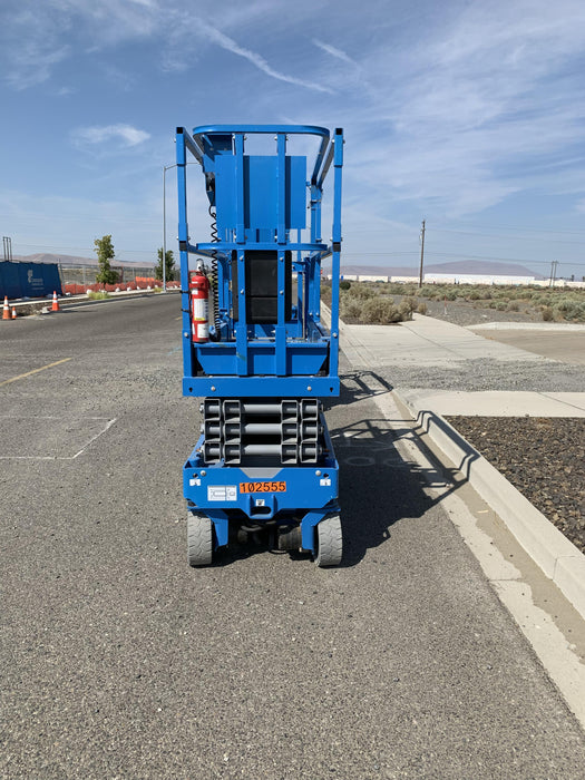 2020 Genie GS-1930 Solid Non Marking Tires, Beacon, Folding rails with half height swing gate, 800W Inverter