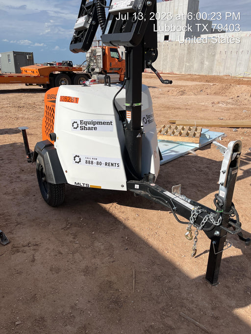 2023 Generac MLT2 Diesel, Flex Switch 120V Input, Powerzone Controller, (4) 320W LED Lights, 4kW Generator, 39.9 Gal Fuel Tank, 2" Ball, T3